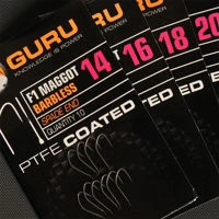 Guru F1 Maggot Barbless Spade End Hooks